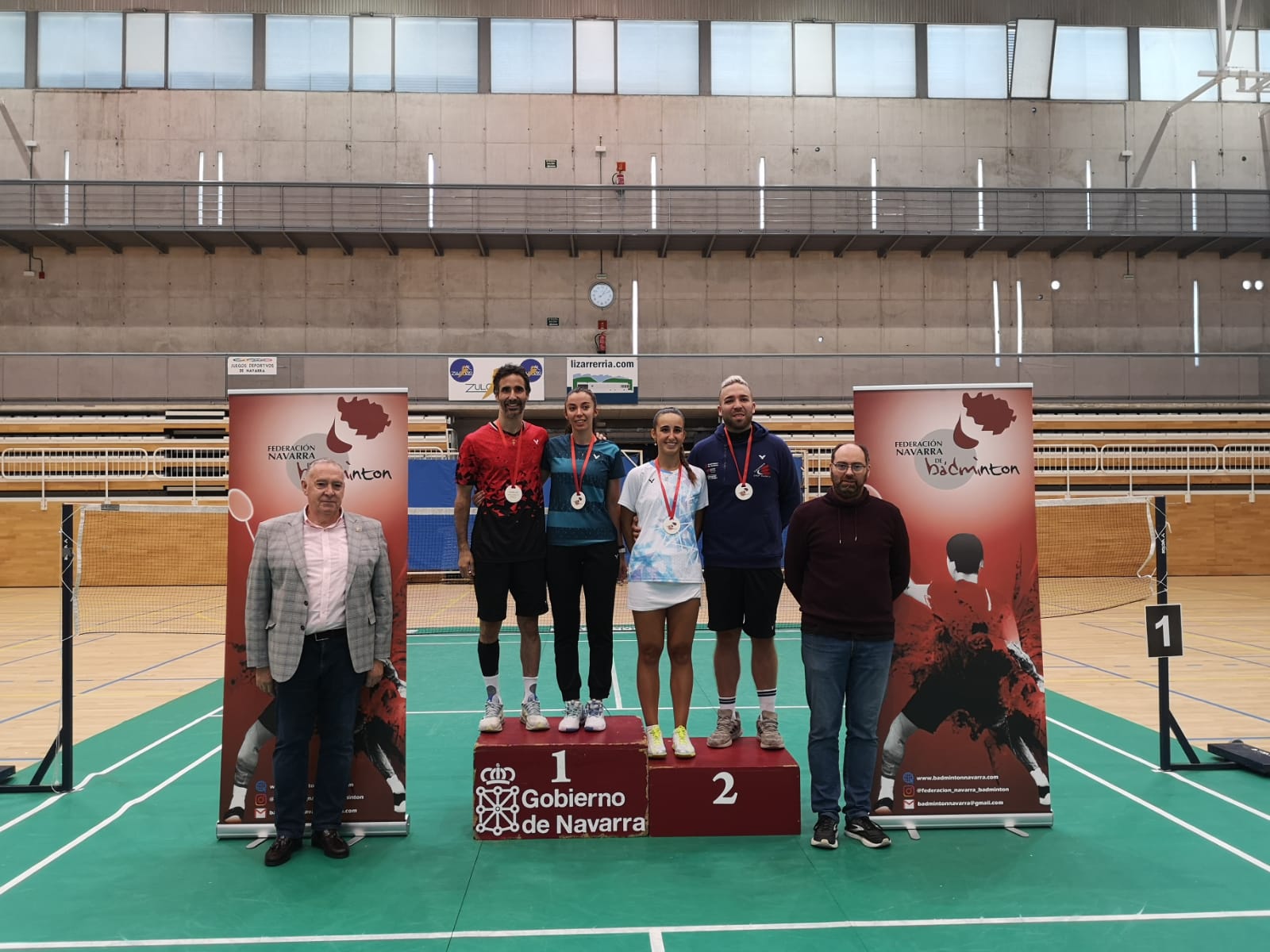 La élite del bádminton nacional se dio cita en Estella con la celebración del Máster Nacional Absoluto